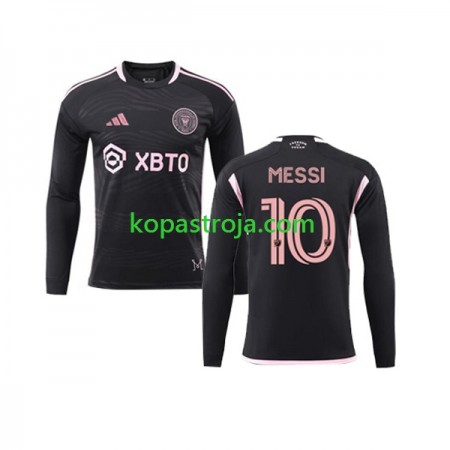 Billiga Fotbollströjor Inter Miami Lionel Messi 10 Borta tröja 2023/24 Långärmad